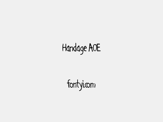 Handage AOE