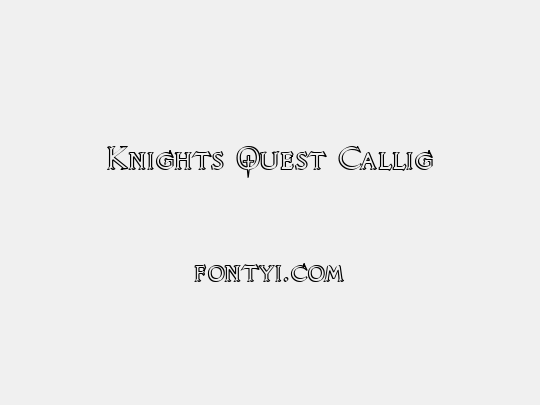 Knights Quest Callig