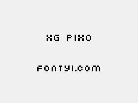 XG Pixo