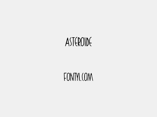 Asteroide