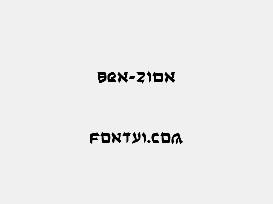 Ben-Zion