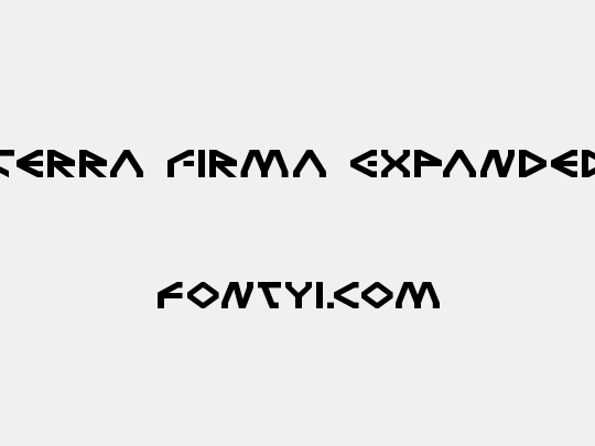Terra Firma Expanded