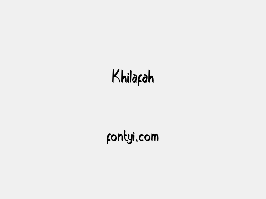Khilafah