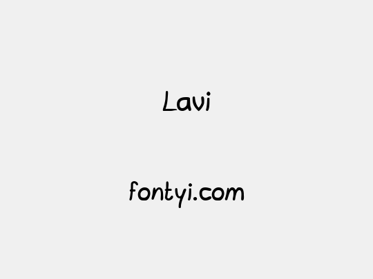 Lavi