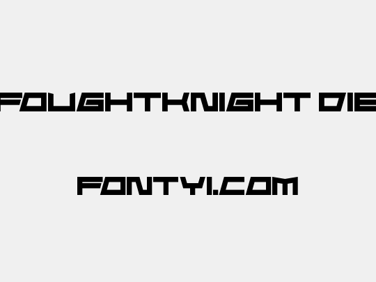 FoughtKnight Die