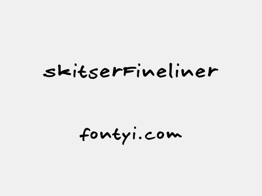 SkitserFineliner