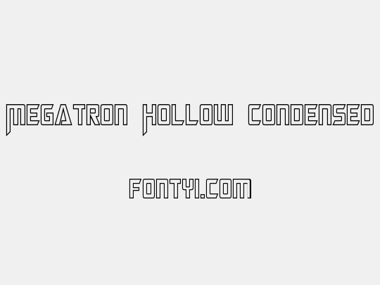 Megatron Hollow Condensed