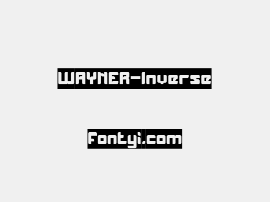 WAYNER-Inverse