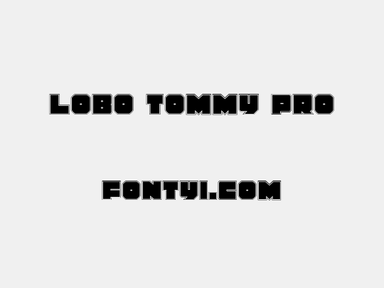 Lobo Tommy Pro