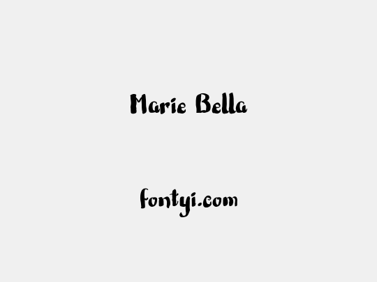 Marie Bella