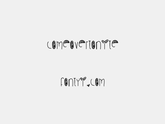 ComeOverTonite