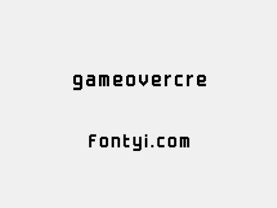 gameovercre