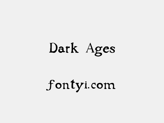 Dark Ages