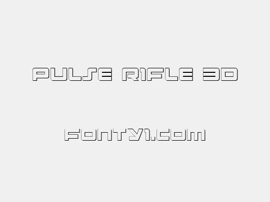 Pulse Rifle 3D