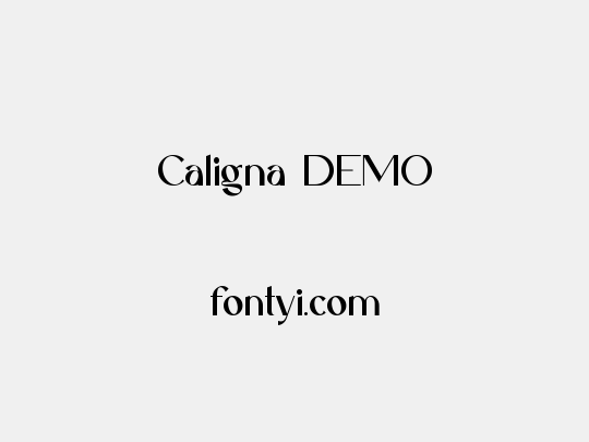 Caligna DEMO