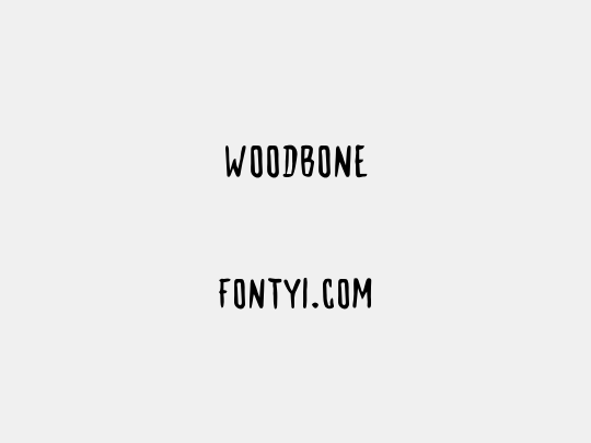 Woodbone