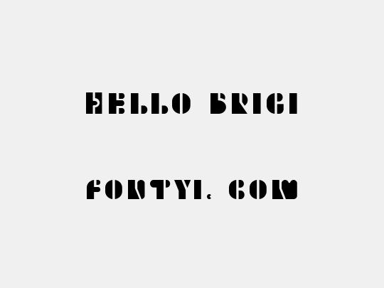 Hello Brigi