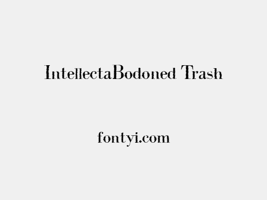 IntellectaBodoned Trash
