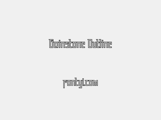 Gainstone Outline