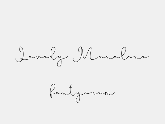 Lovely Monoline