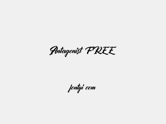 Antagonist FREE