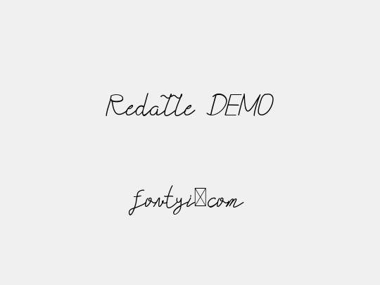 Redalle DEMO