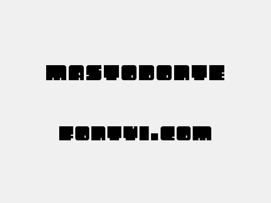 Mastodonte