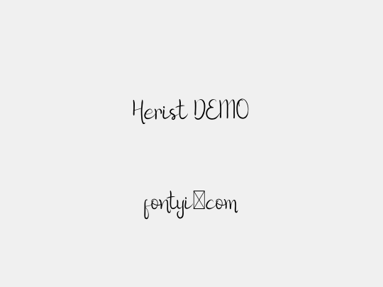 Herist DEMO