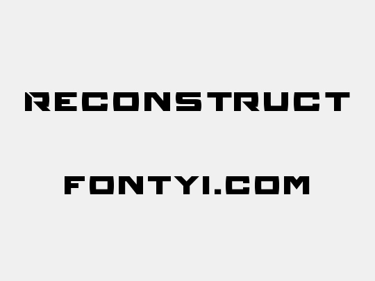 Reconstruct