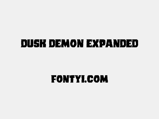 Dusk Demon Expanded