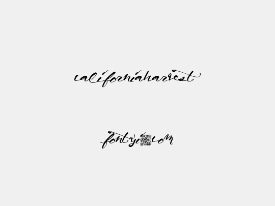 CaliforniaHarvest