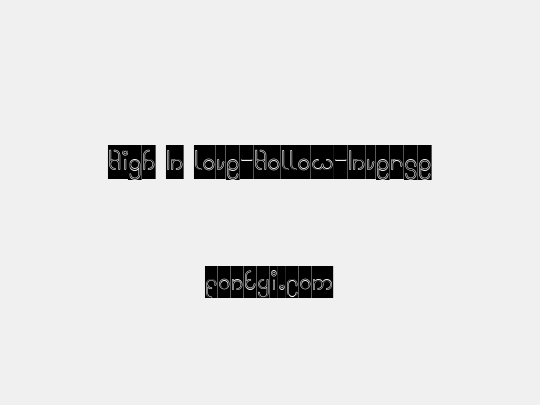High In love-Hollow-Inverse