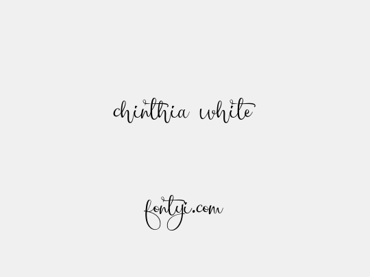 chinthia white