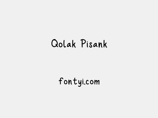 Qolak Pisank