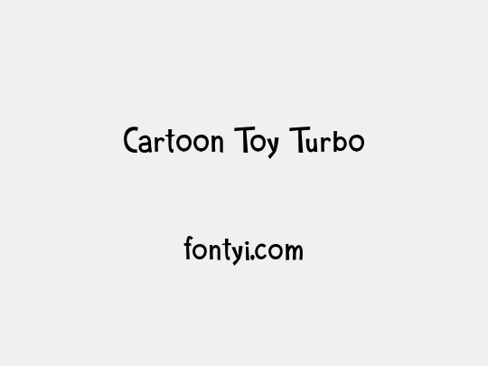 Cartoon Toy Turbo