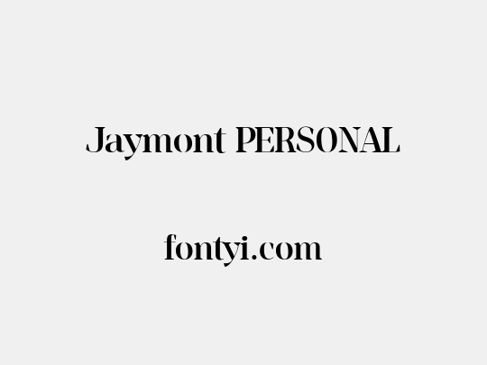 Jaymont PERSONAL