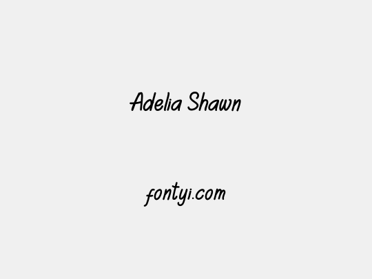 Adelia Shawn