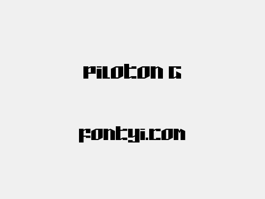 Piloton G
