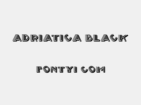 Adriatica Black