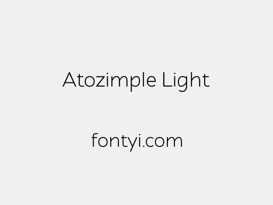 Atozimple Light