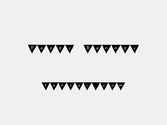 Paper Banner