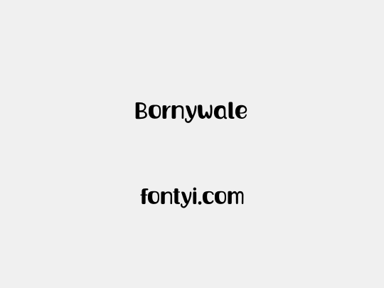 Bornywale