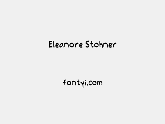 Eleanore Stohner