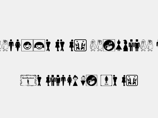 restroom signs tfb