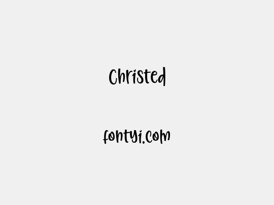Christed