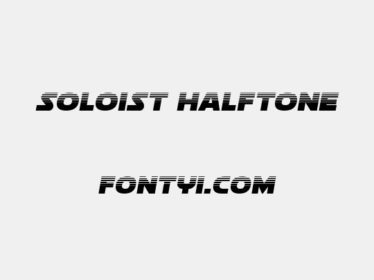 Soloist Halftone