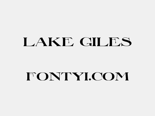 Lake Giles