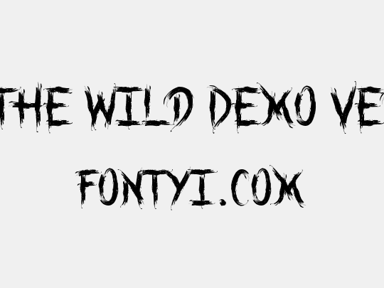 Into the Wild Demo Version