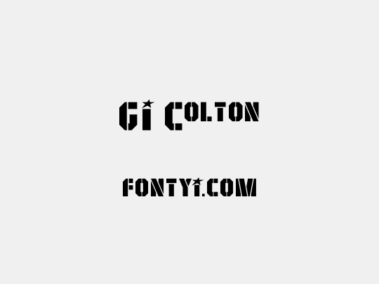 GI Colton