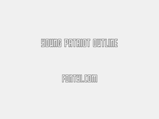 Young Patriot Outline